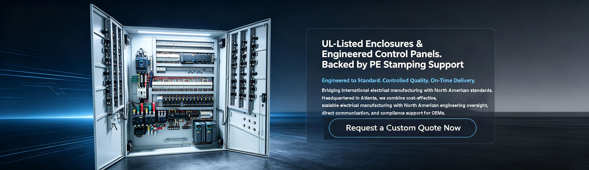 UL 508A Control Panels and Low-Voltage Switchgear by Vitralen Industrial Solutions